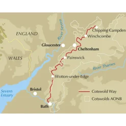 Harvey Maps The Cotswold Way 2024
