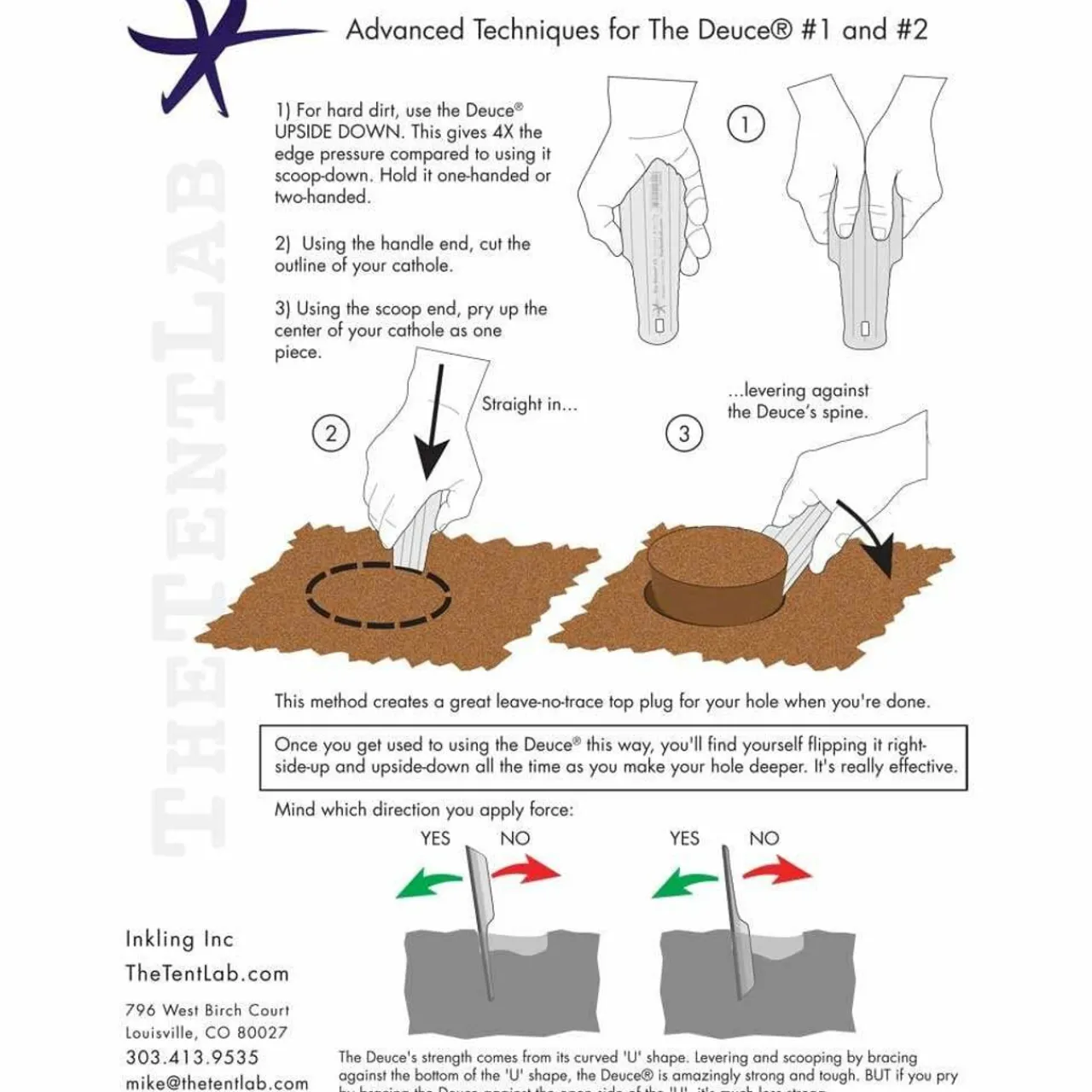 TheTentLab The Deuce #1 UUL Trowel