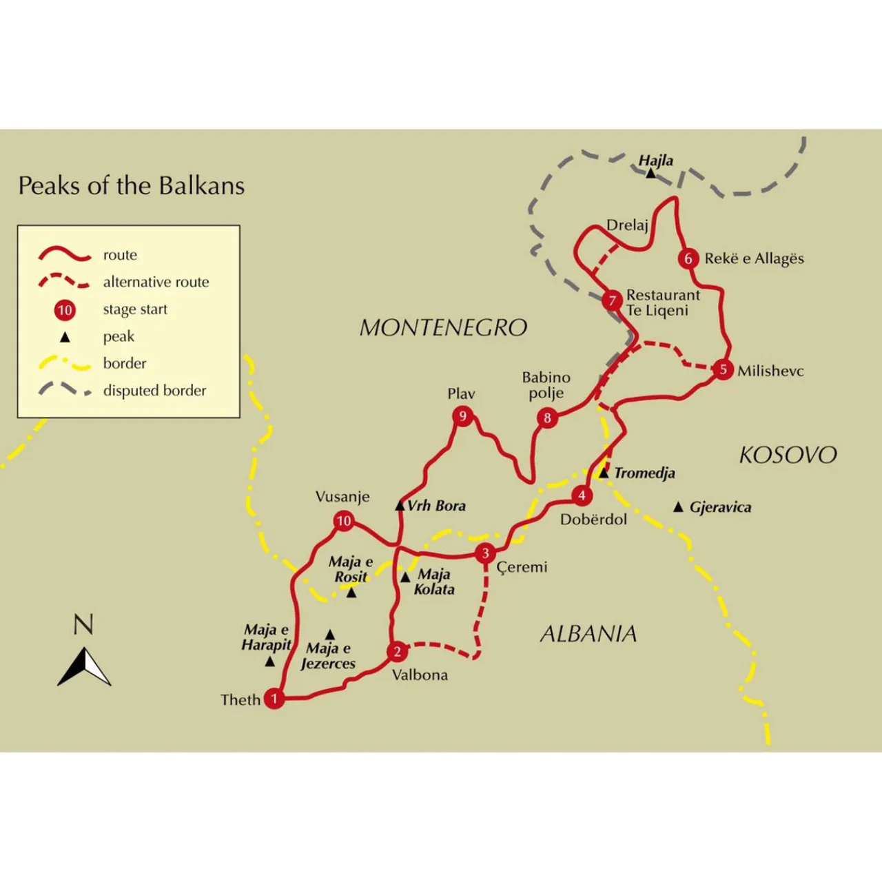 Patagonia The Peaks of the Balkans Trail