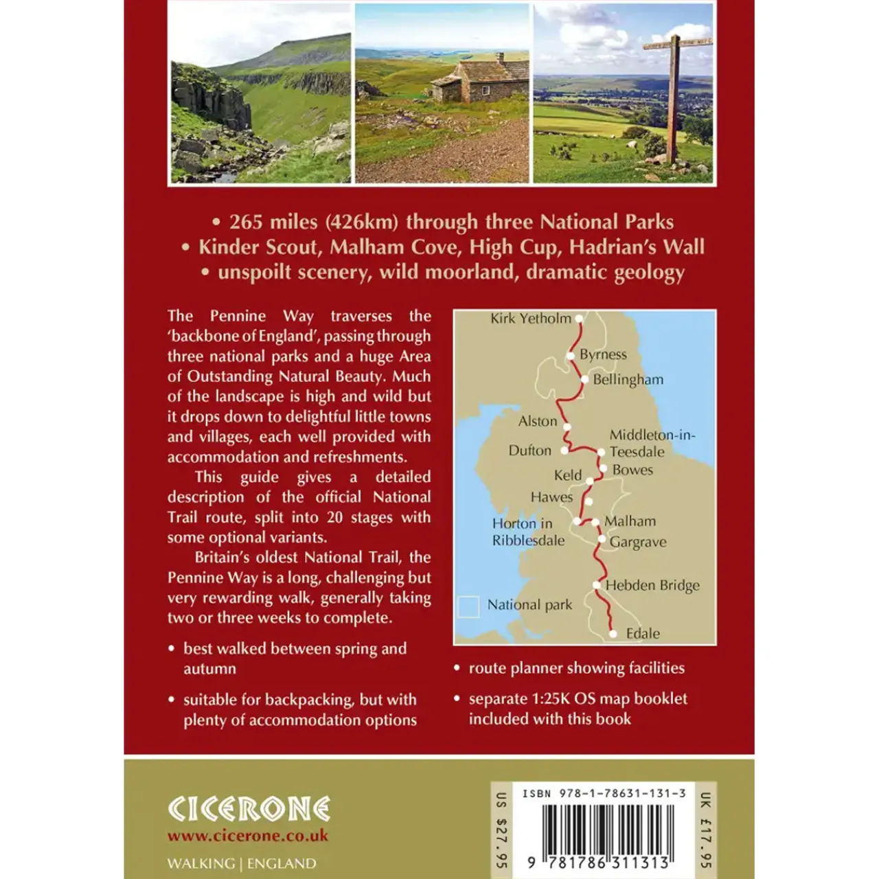 Harvey Maps The Pennine Way