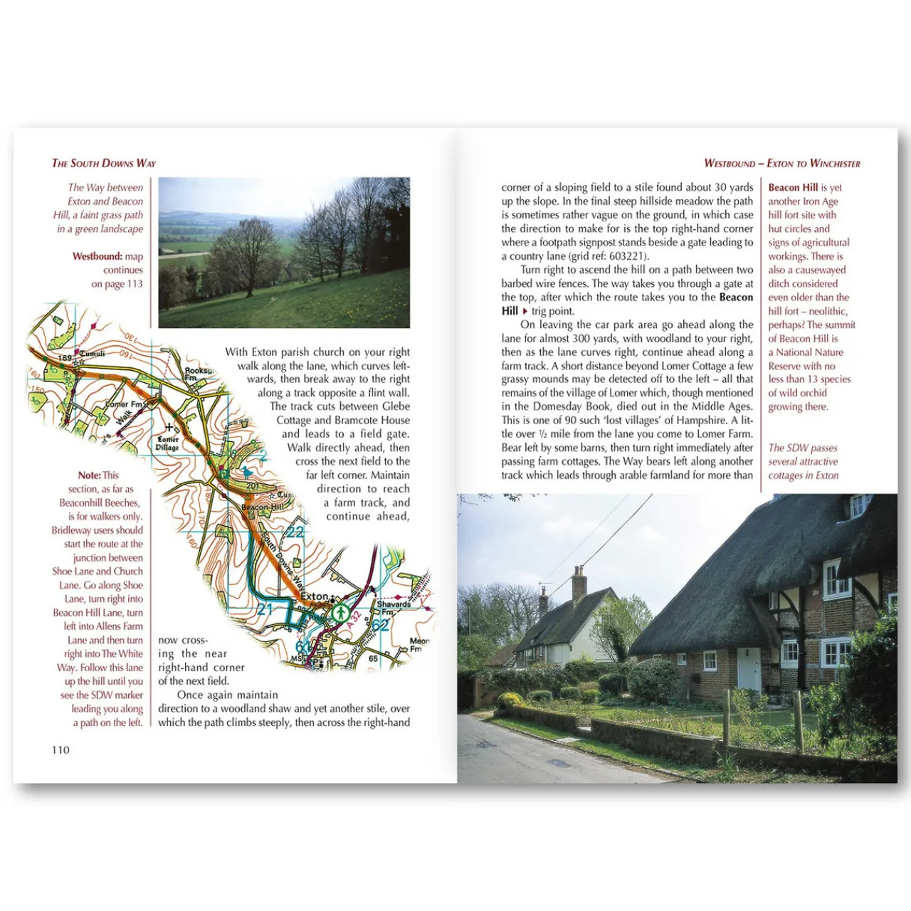 Harvey Maps The South Downs Way 2024