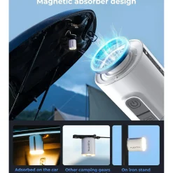 Flextail Tiny Pump 2X Outdoor Pump with Camping Lamp