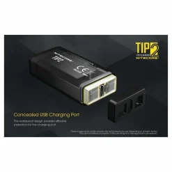 Nitecore TIP 2 USB Rechargeable Light