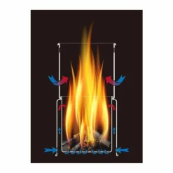 TOAKS Titanium Backpacking Wood Burning Stove - Small