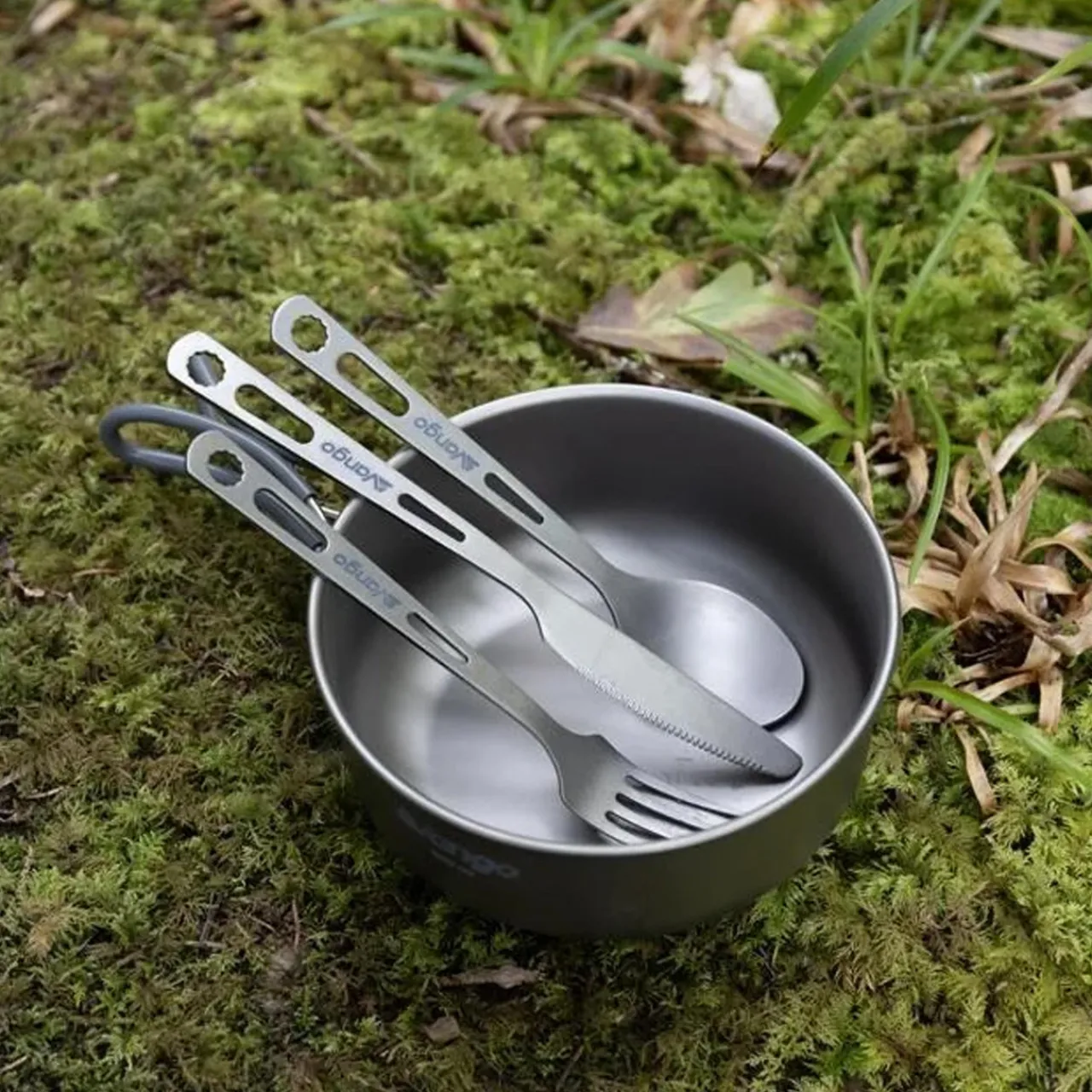 Lifeventure Titanium Cutlery Set (Vango)