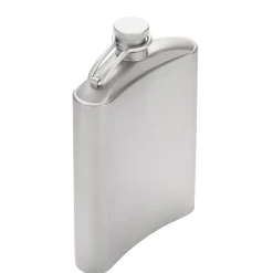 SilverAnt Titanium Hip Flask & Funnel 220ml