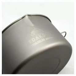 TOAKS Titanium 2000ml Pot with Bail Handle