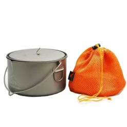 TOAKS Titanium 2000ml Pot with Bail Handle