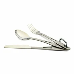 SilverAnt Titanium 3-Piece Cutlery Set