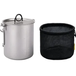 TOAKS Titanium Pot 750ml with lid and bail handle
