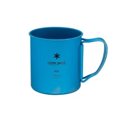 Snow Peak Titanium Single Wall 450 Coloured Mug