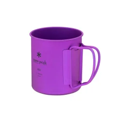 Snow Peak Titanium Single Wall 450 Coloured Mug
