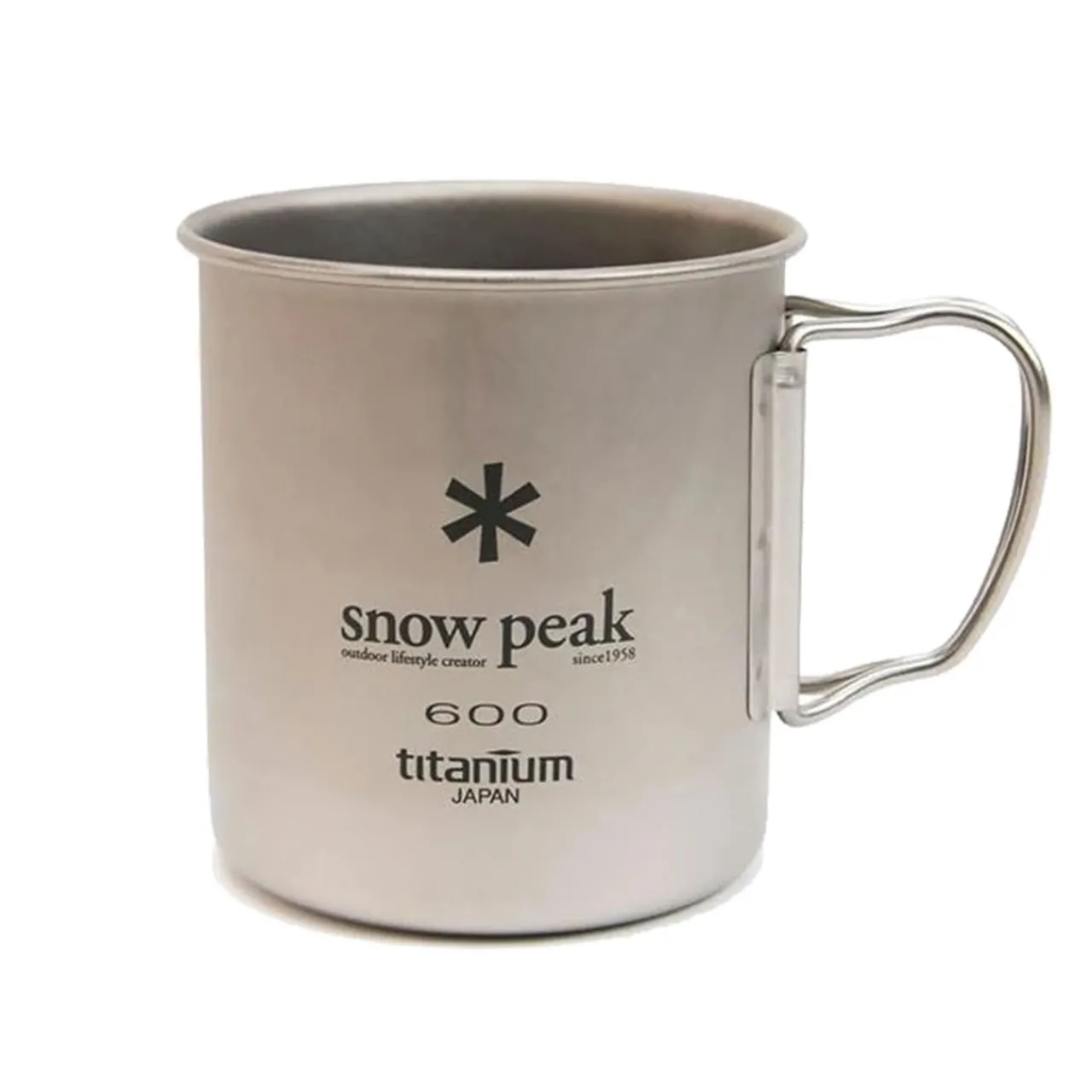 Snow Peak Titanium Single Wall 600 Mug