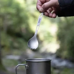 SilverAnt Titanium Spork and Opener