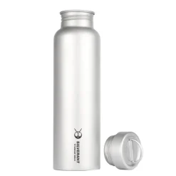 SilverAnt Titanium Water Bottle 500ml - Round