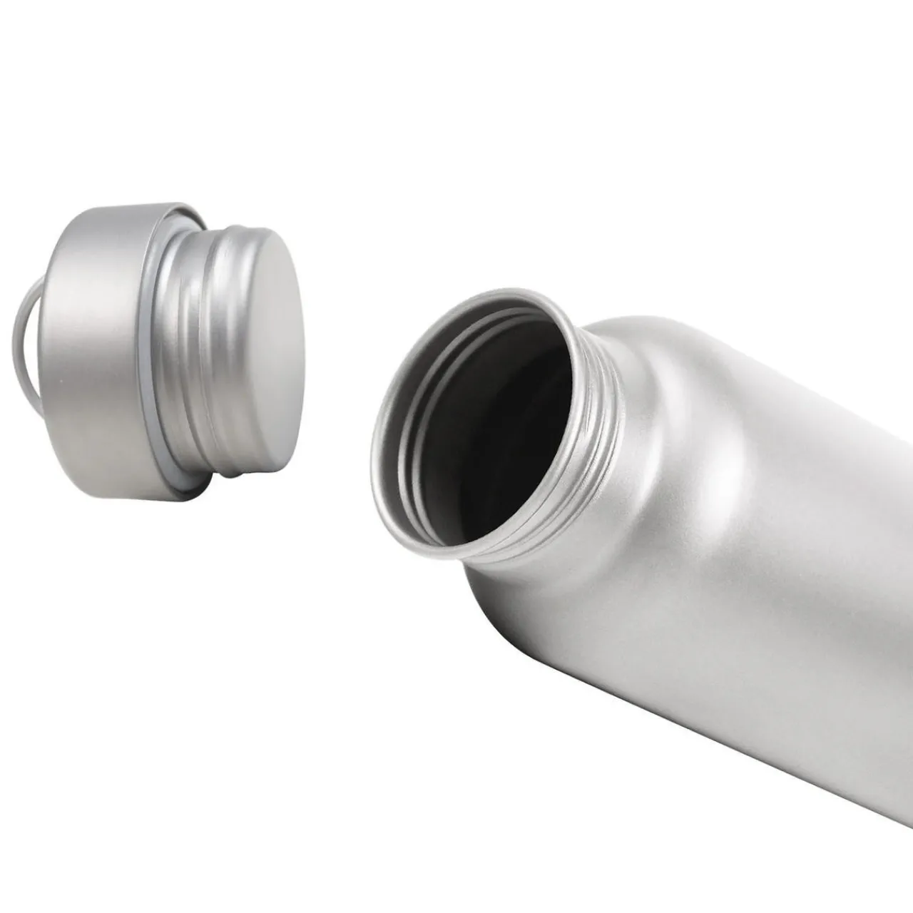 SilverAnt Titanium Water Bottle 800ml - Round