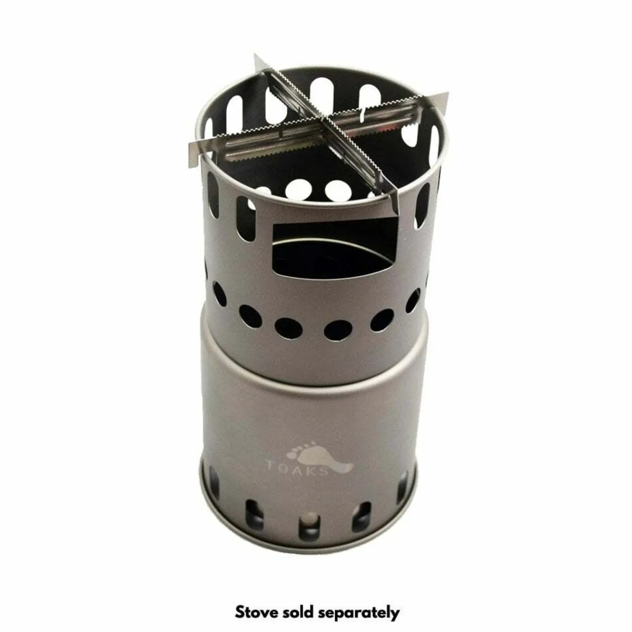 Gram-counter Gear Titanium Wood Stove Cross Bars - 2 Pack