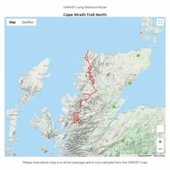Harvey Maps Trail Map XT40 - Cape Wrath Trail North