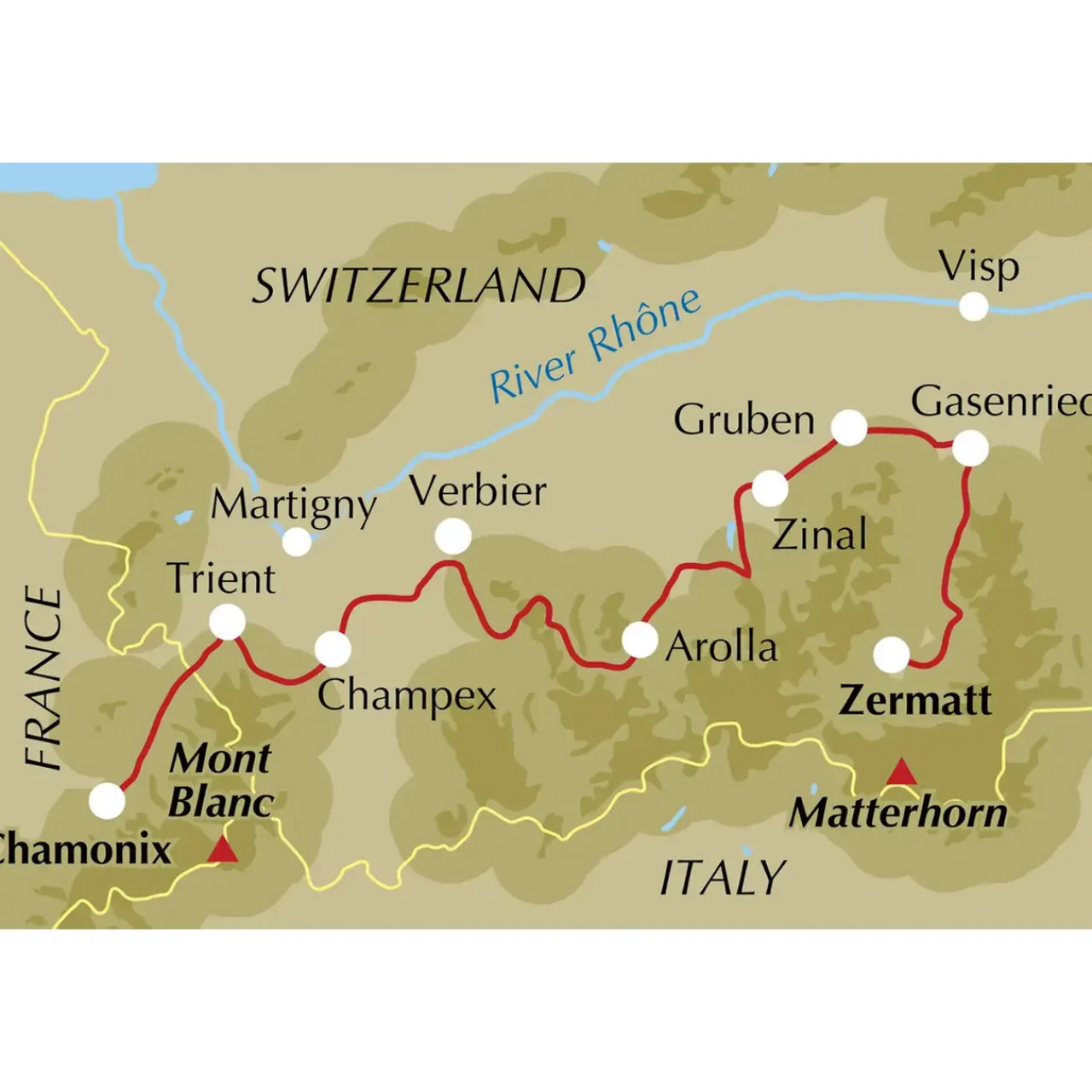 Trekmates Trekking Chamonix to Zermatt 2024