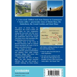 Cicerone Trekking the Giants' Trail: Alta Via 1 through the Italian Pennine Alps