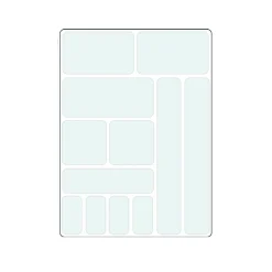 Stormsure TUFF Tape Self-Adhesive Assorted Patch Set - Large