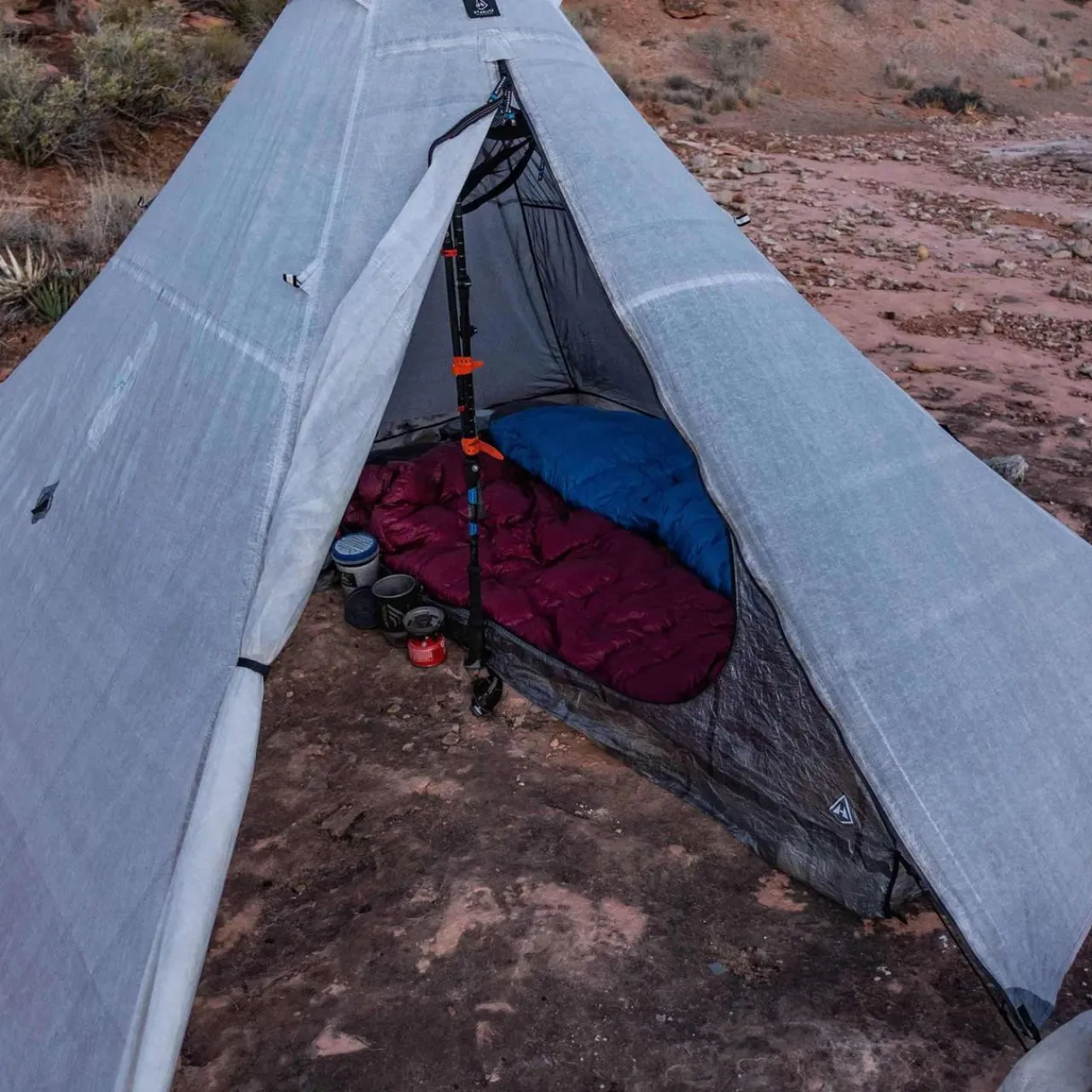 Hyperlite Mountain Gear UltaMid 4 - Mesh Half Insert with DFC Floor