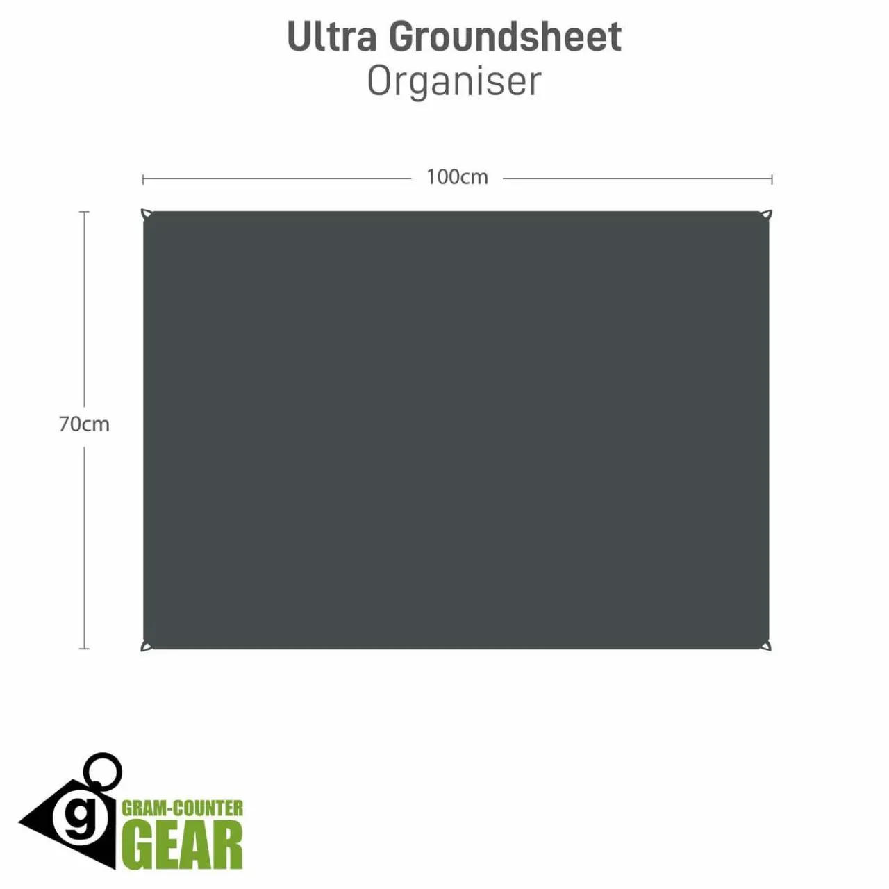 Gram-counter Gear Ultra Groundsheet - Organiser