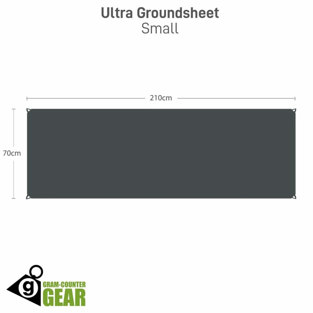 Gram-counter Gear Ultra Groundsheet - Small