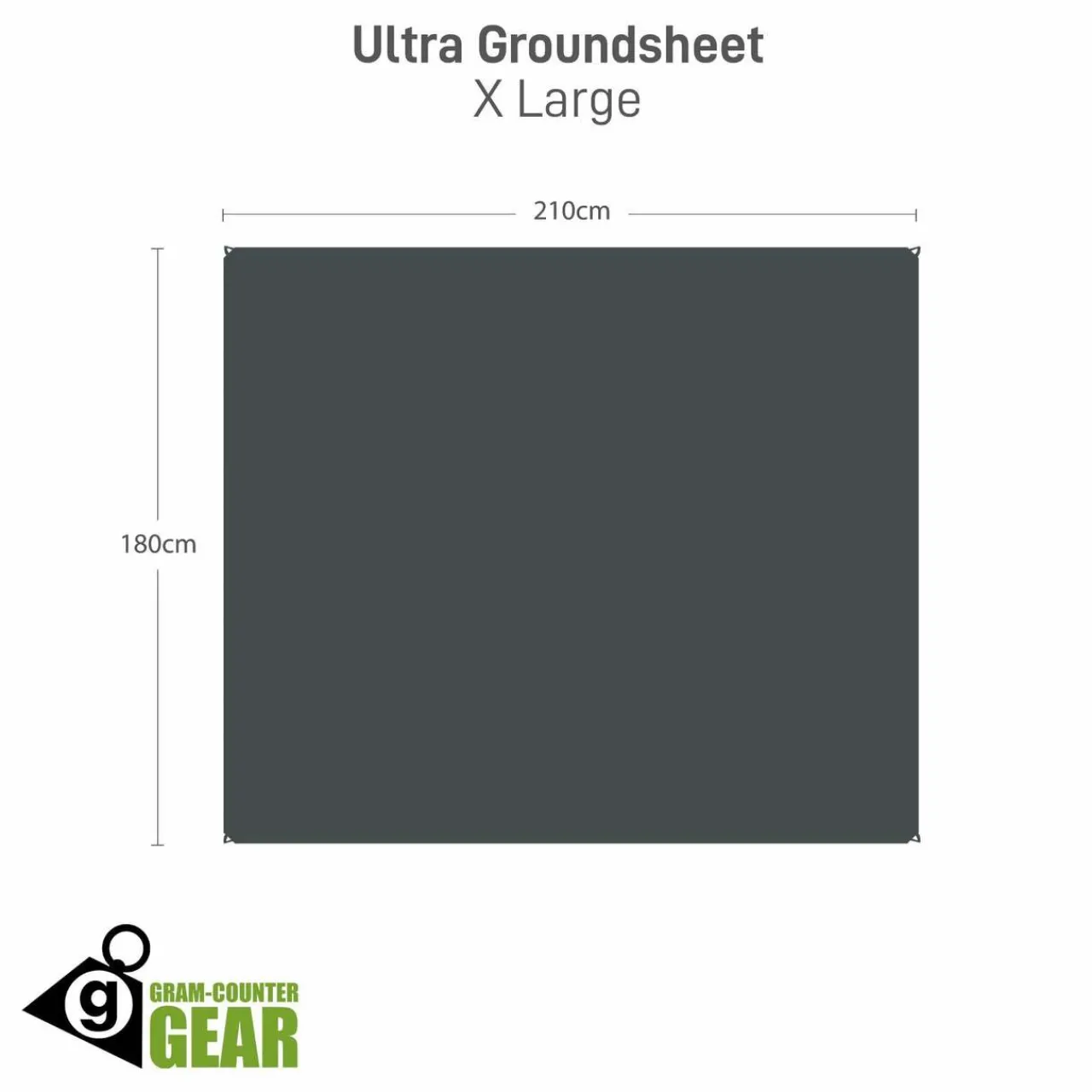 Gram-counter Gear Ultra Groundsheet - XLarge