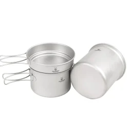 Cocoon Ultralight 3 Piece Titanium Camping Cookware Set