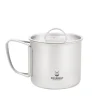 TOAKS Ultralight Titanium Cup with Lid 400ml