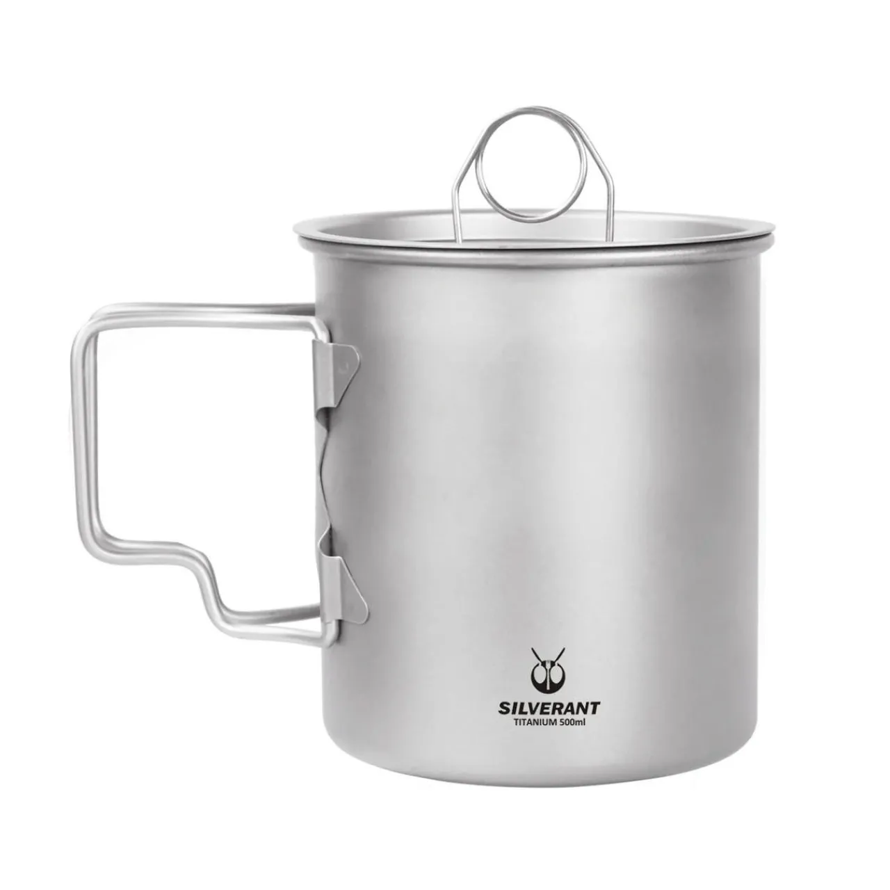 SilverAnt Ultralight Titanium Cup with Lid 500ml