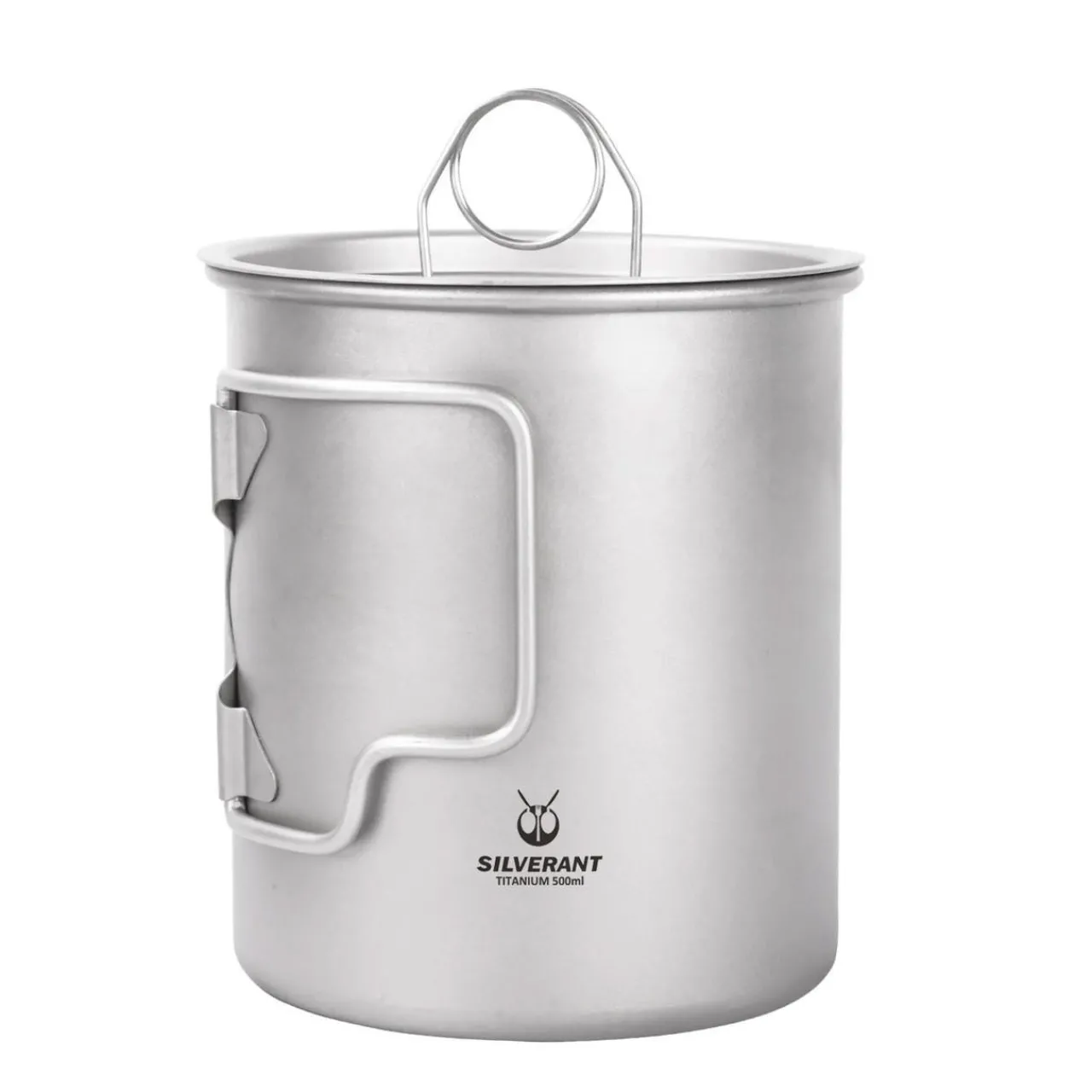 SilverAnt Ultralight Titanium Cup with Lid 500ml