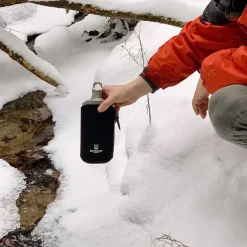 SilverAnt Ultralight Titanium Water Bottle 600ml - Slim