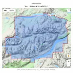Harvey Maps UltraMap XT40 - Ben Lawers