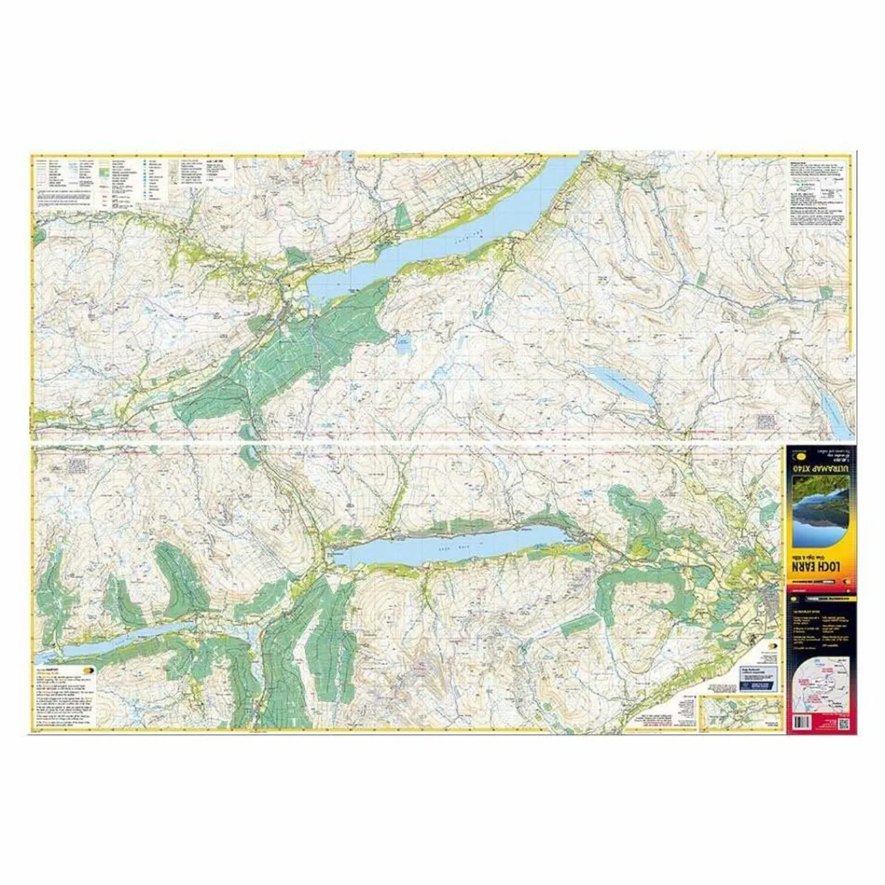 Harvey Maps UltraMap XT40 - Loch Earn