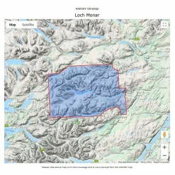 Harvey Maps UltraMap XT40 - Loch Monar