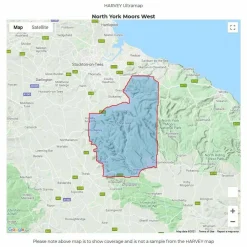 Harvey Maps UltraMap XT40 - North York Moors West