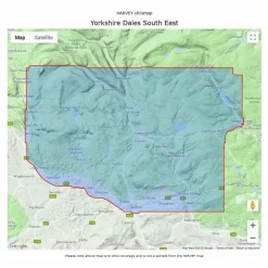 Harvey Maps UltraMap XT40 - Yorkshire Dales South East