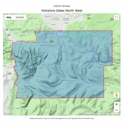 Harvey Maps UltraMap XT40 - Yorkshire Dales North West