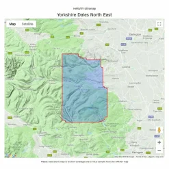 Harvey Maps UltraMap XT40 - Yorkshire Dales North East