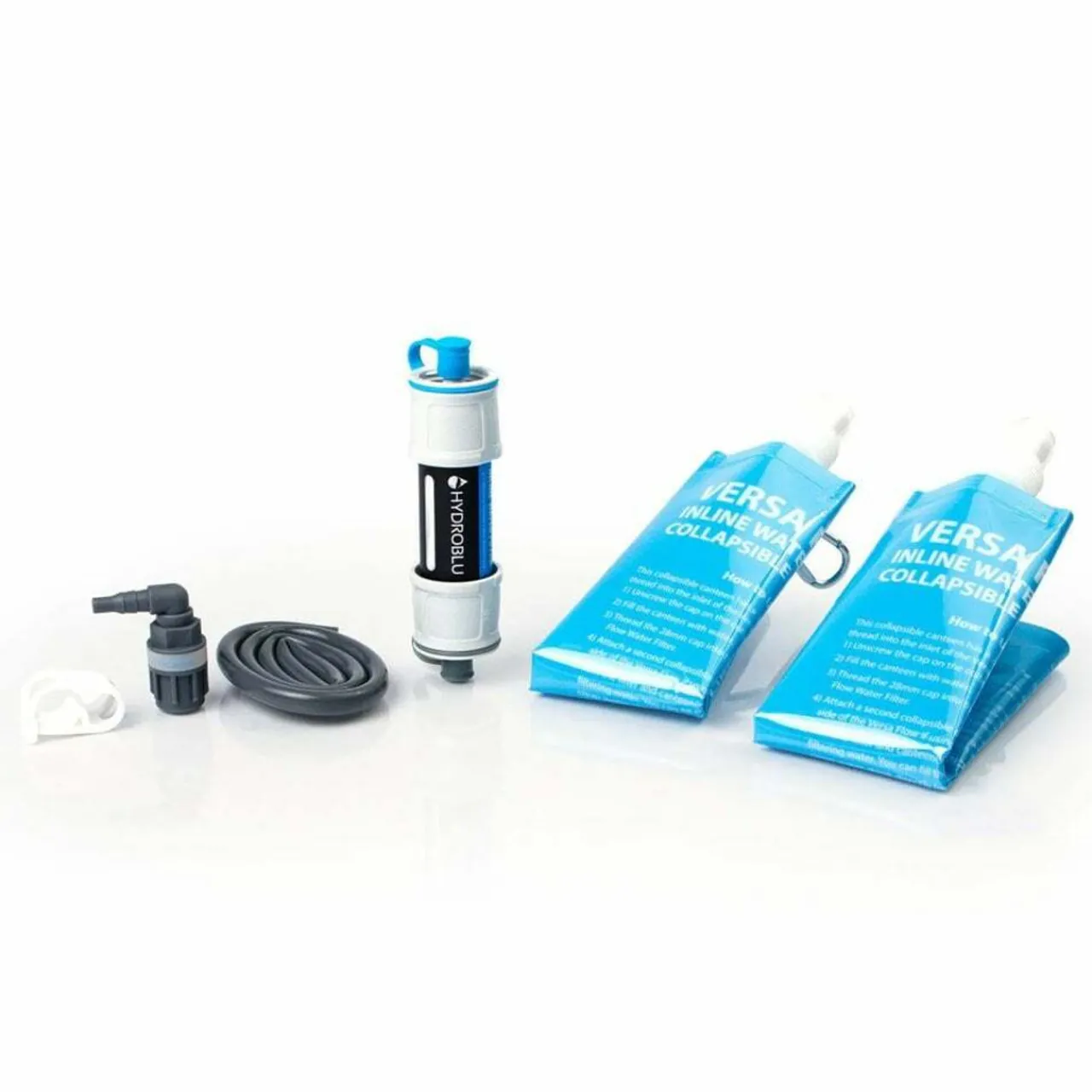 HydroBlu Versa Flow Lightweight Water Filter Package