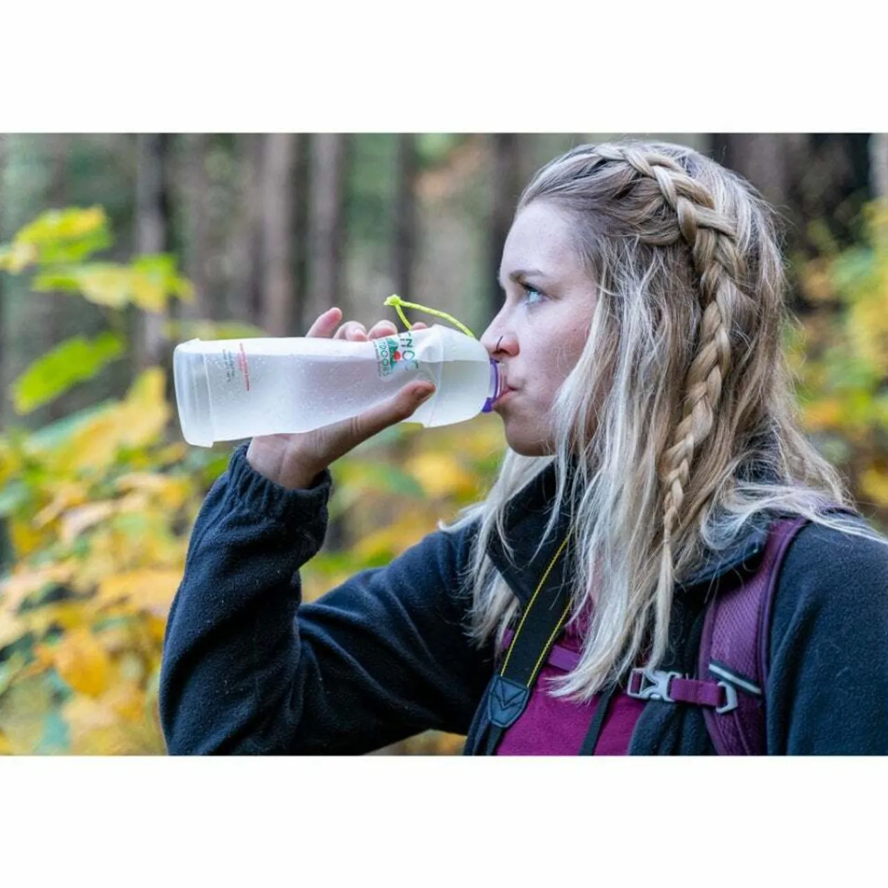 CNOC Outdoors Vesica 1L Collapsible Bottle - 42mm (BeFree Compatible)