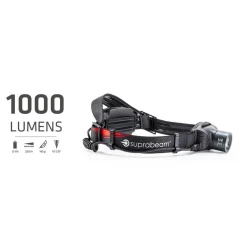 Suprabeam V4pro 1000 Rechargeable Headlamp