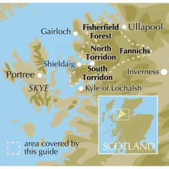 Harvey Maps Walking in Torridon, Fisherfield, Fannichs and An Teallach