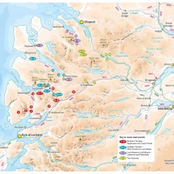 Harvey Maps Walking in Torridon, Fisherfield, Fannichs and An Teallach