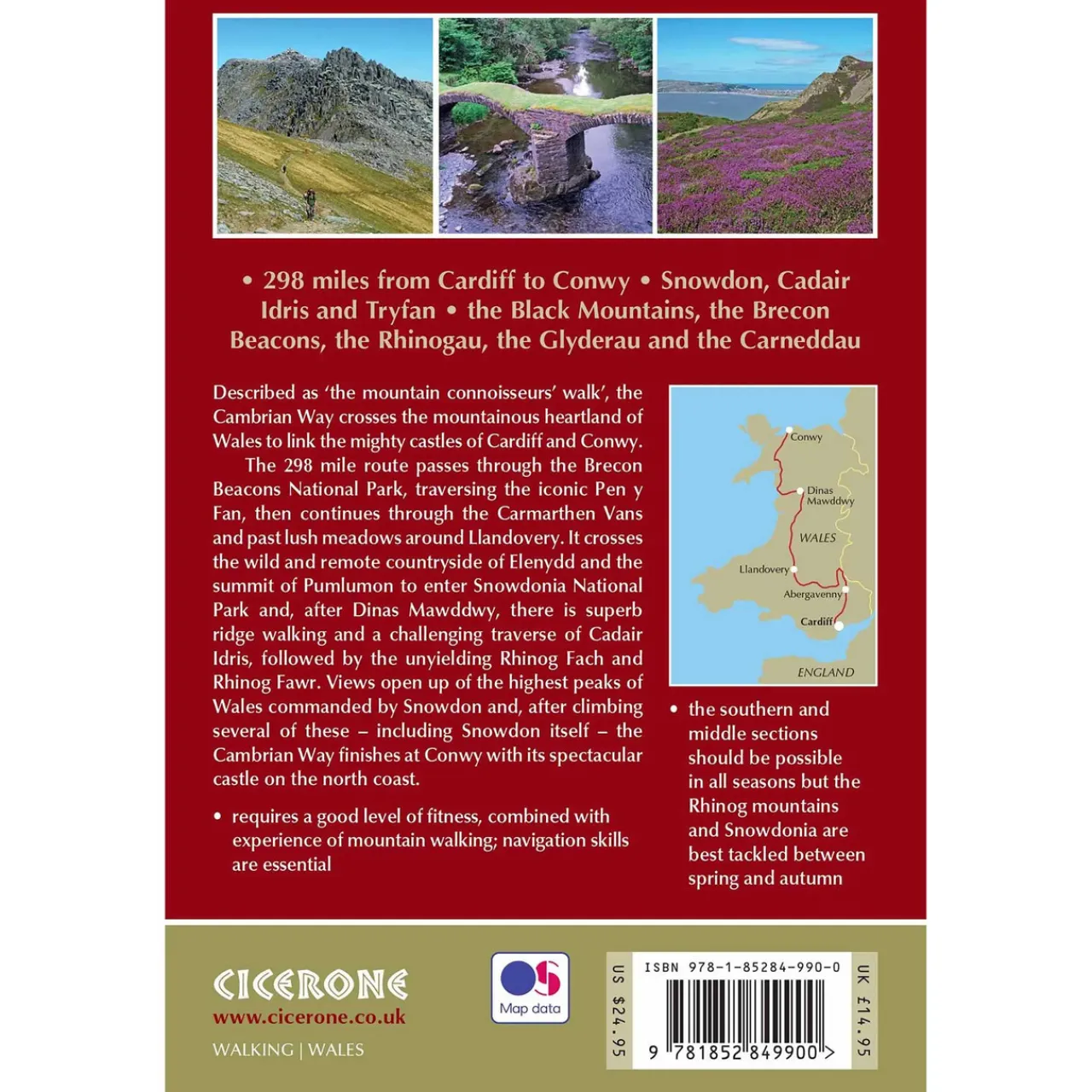 Cicerone Walking the Cambrian Way