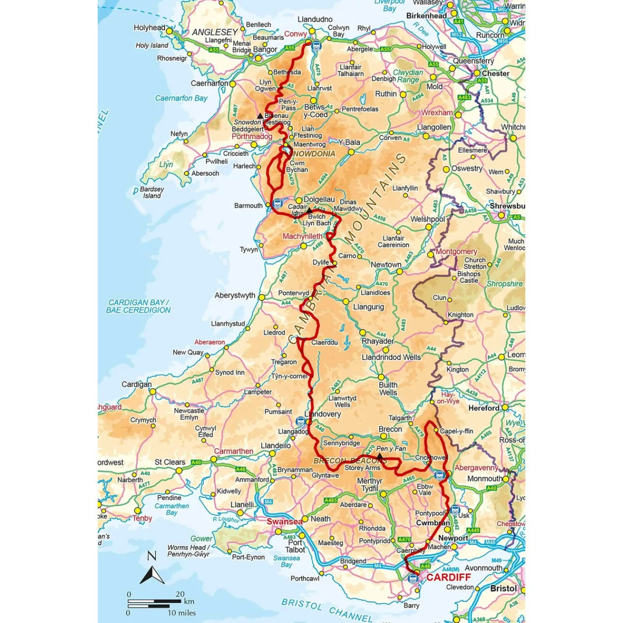 Cicerone Walking the Cambrian Way