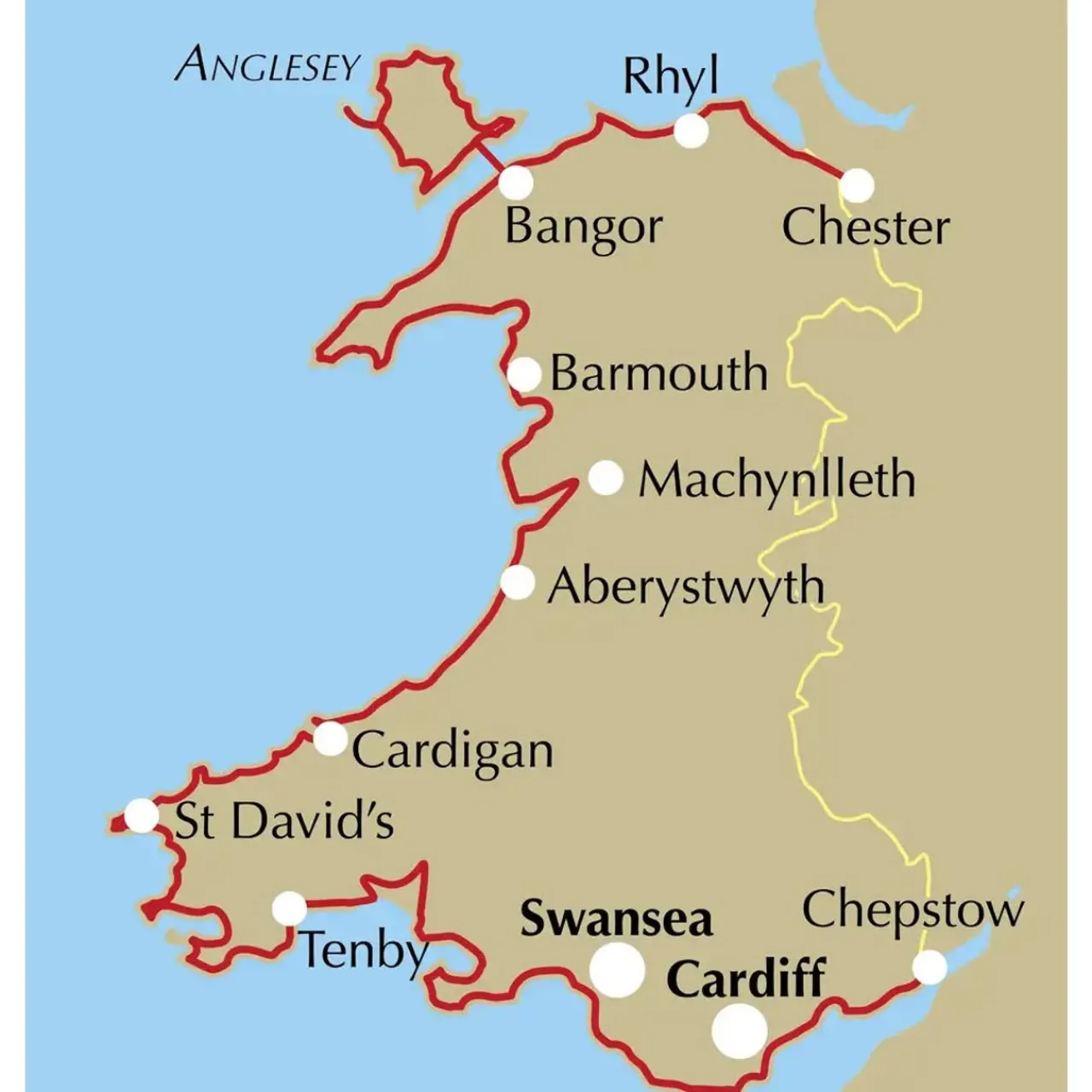 Cicerone Walking the Wales Coast Path