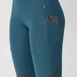 Women Fjallraven Womens Abisko Trekking Tights Pro